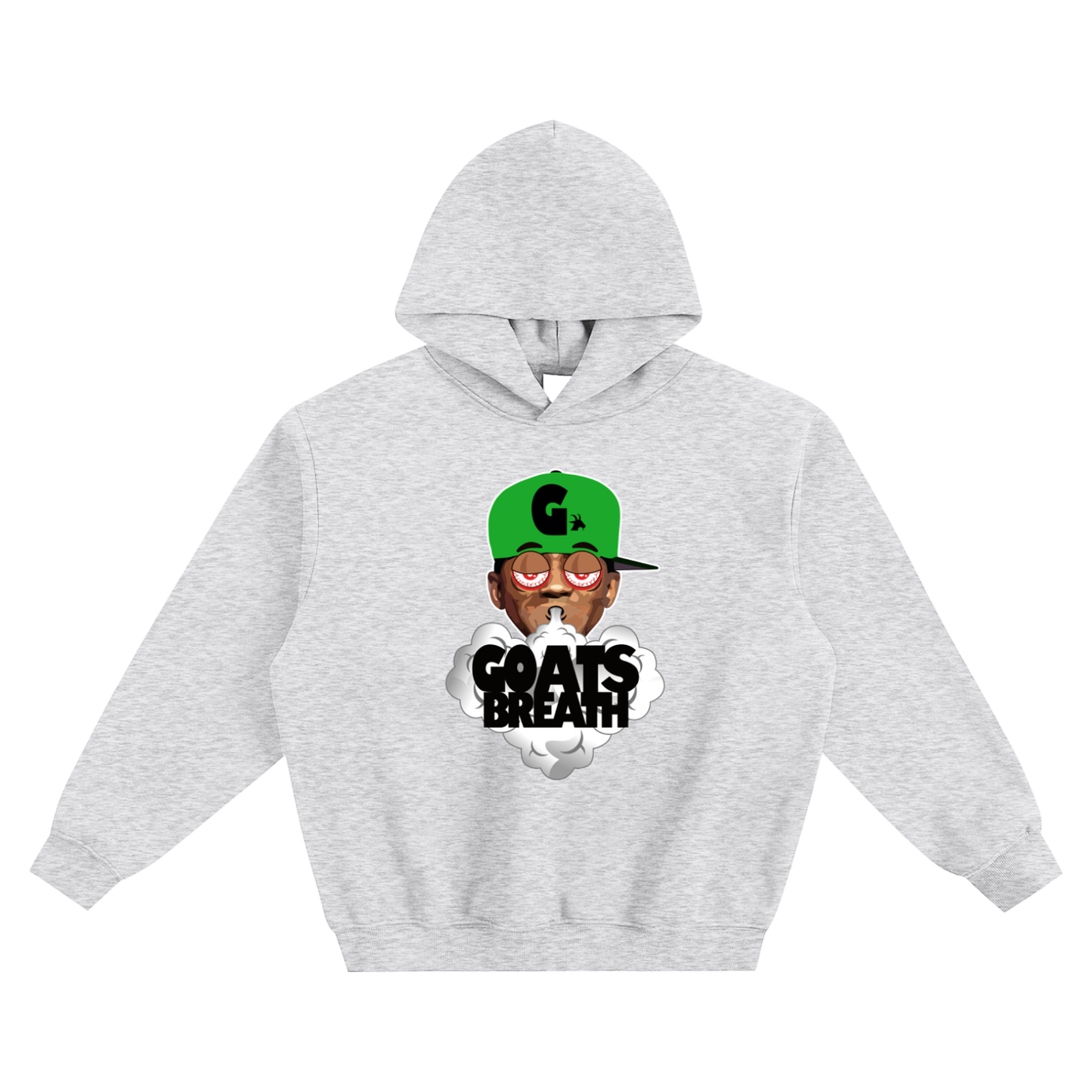 Goats Breath Fleeced Boxy Hoodie