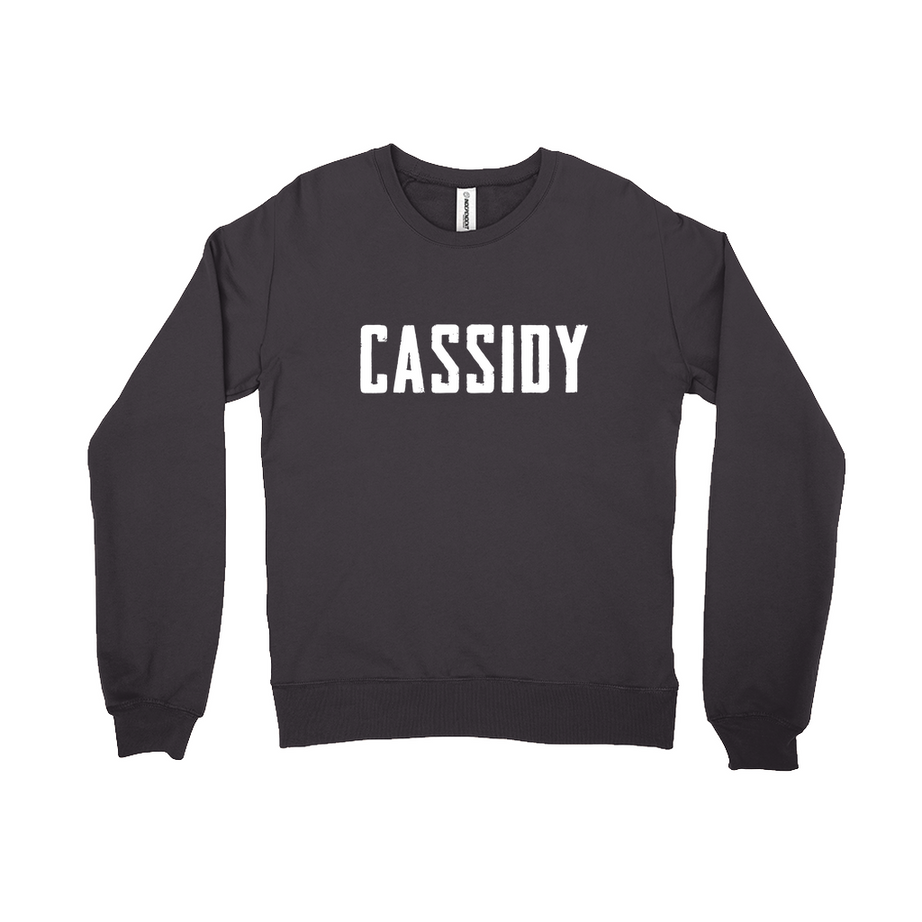 Cassidy Block Font Sweatshirt