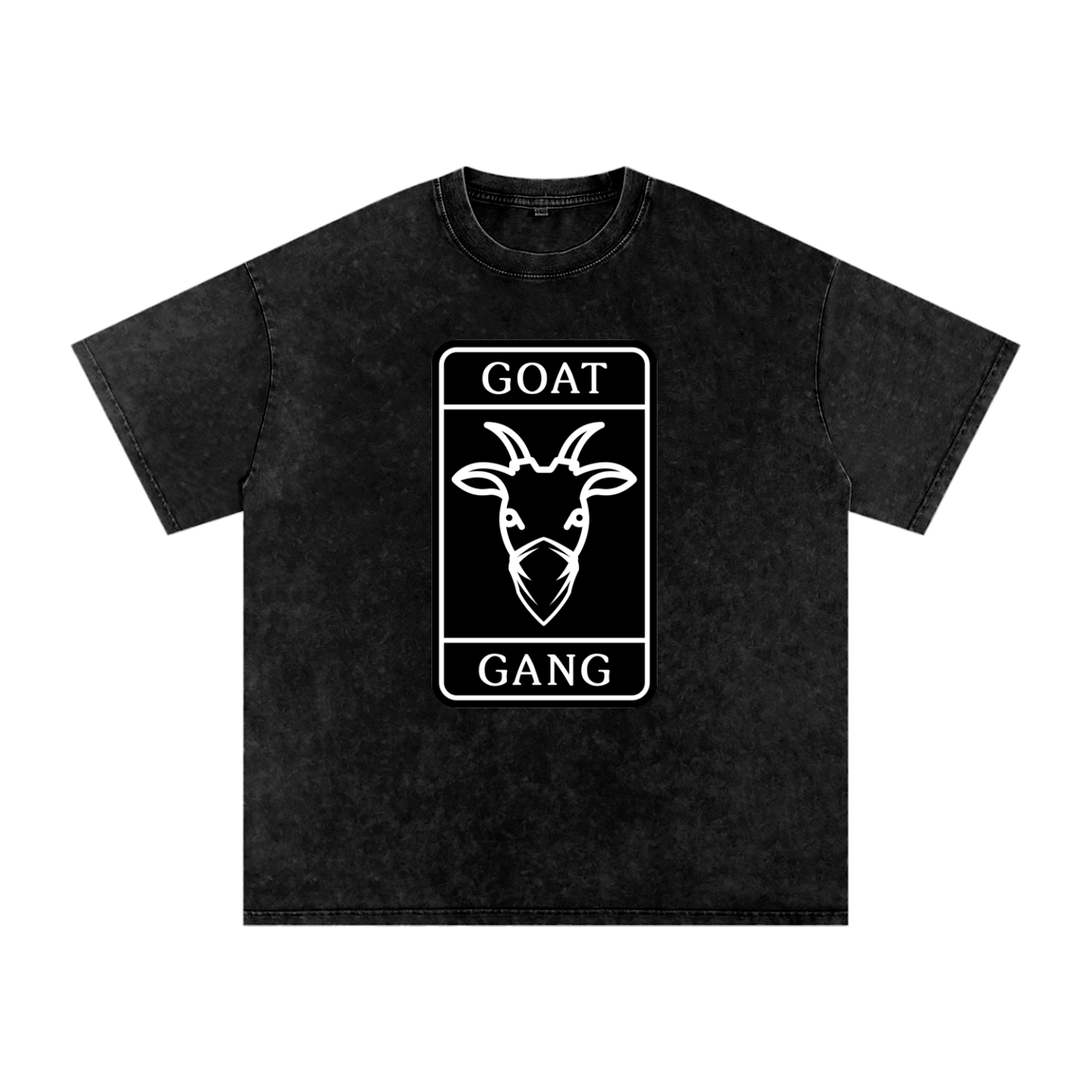 Goat Gang Black Cotton T-Shirt