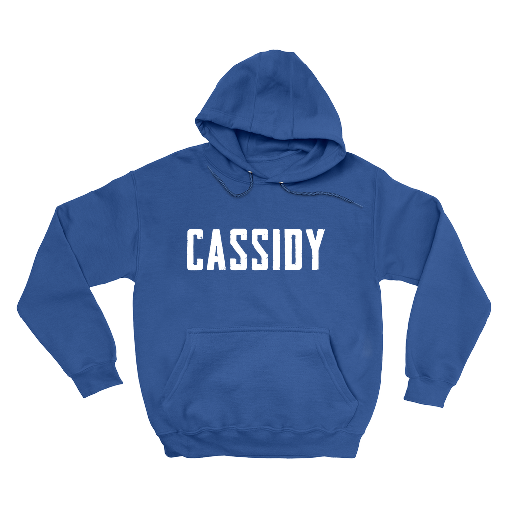 Cassidy Block Font Hoodie