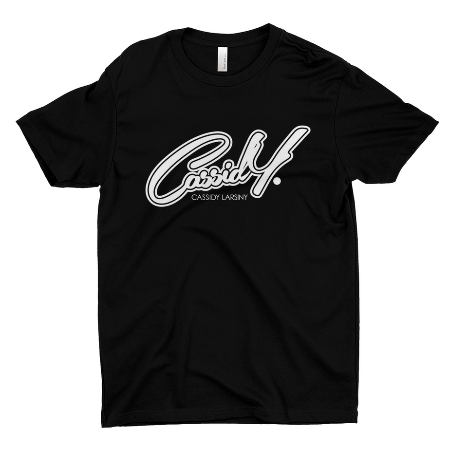 Cassidy Script Logo Tee