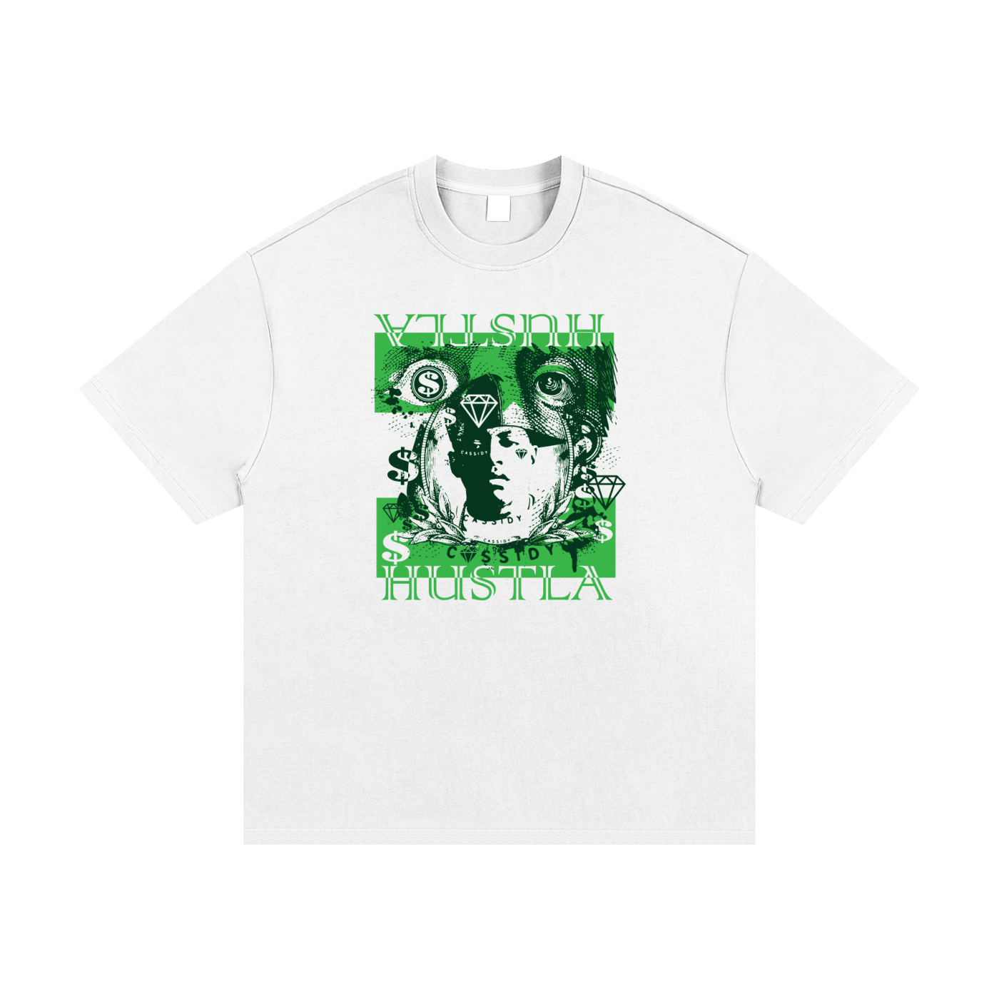Cassidy Stencil Heavyweight Cotton T-Shirt