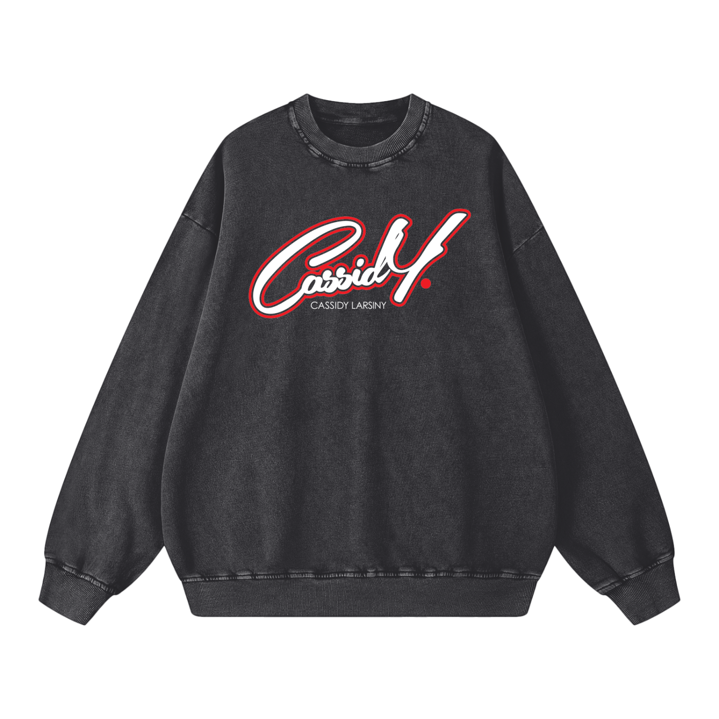 Cassidy Script Oversized Sweatshirt
